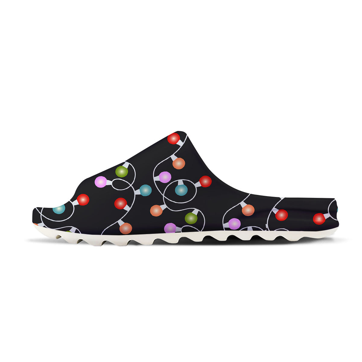 String Lights LED Christmas Print Sandals-grizzshop