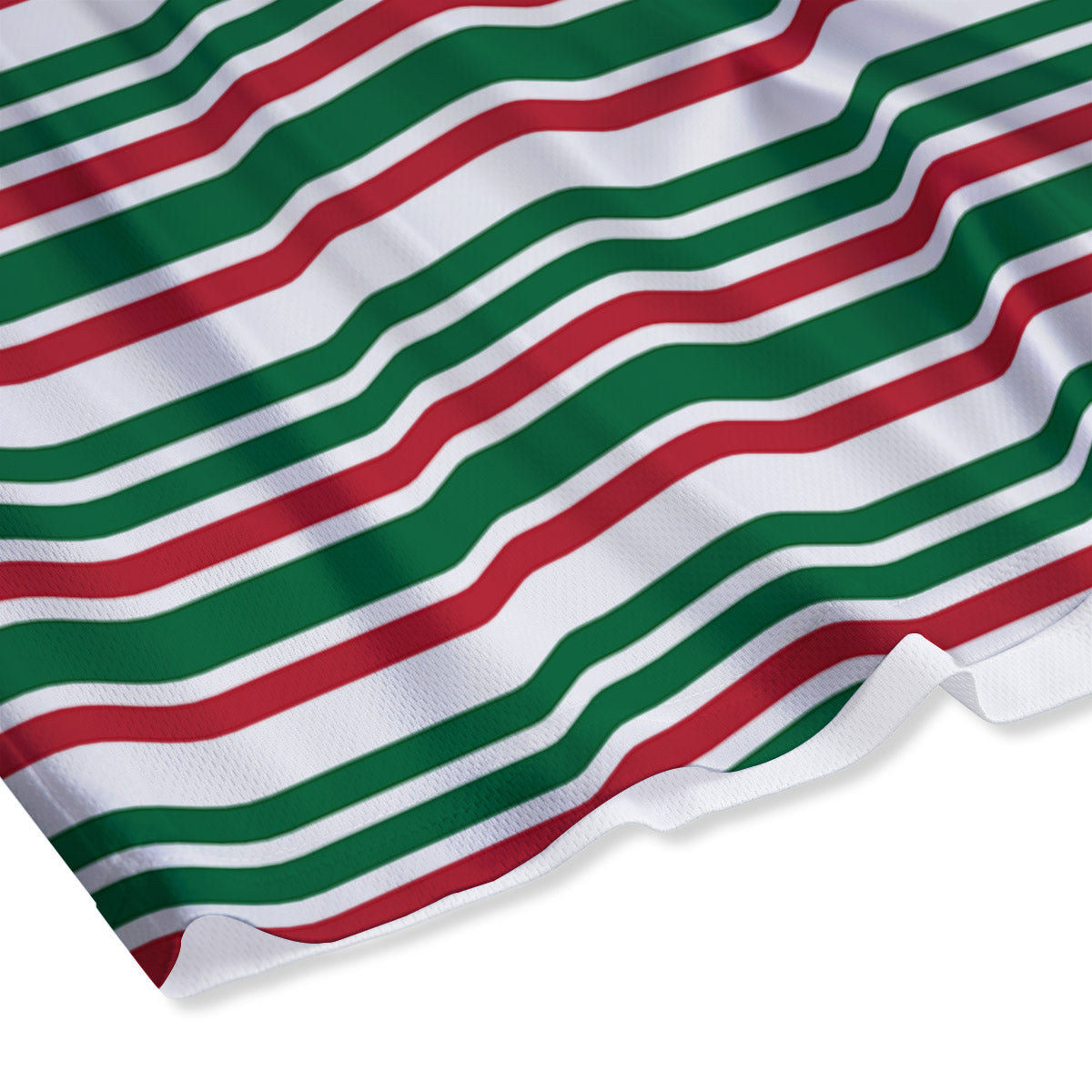 Stripe Candy Cane Print Pattern Mesh Shorts-grizzshop
