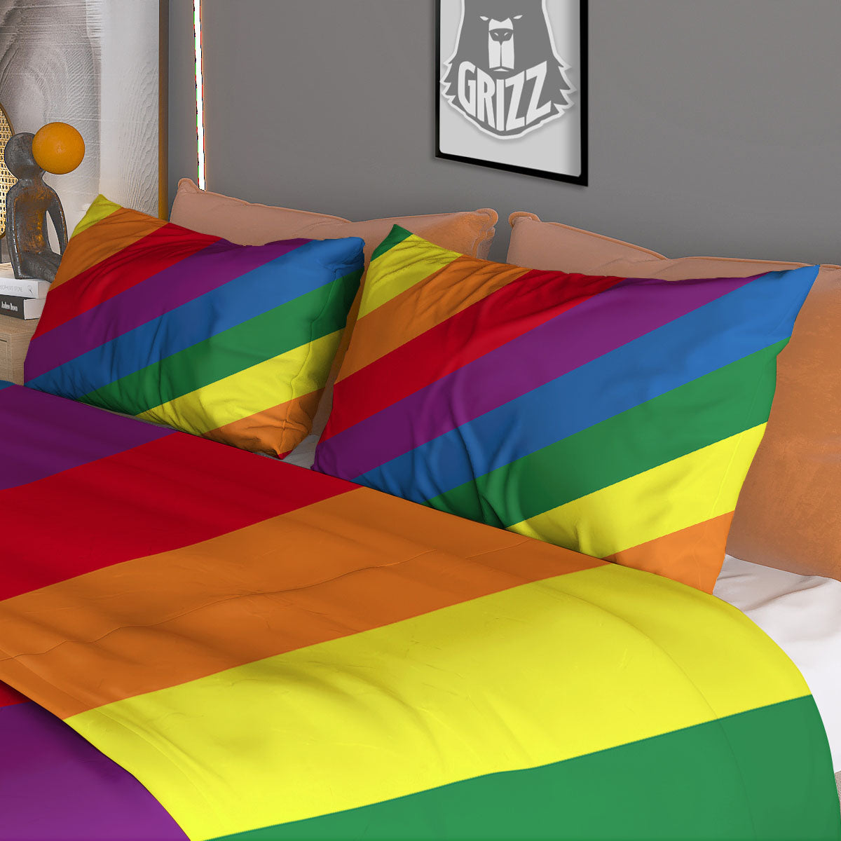 Sweet Gummy Print Pattern Duvet Cover Bedding Set