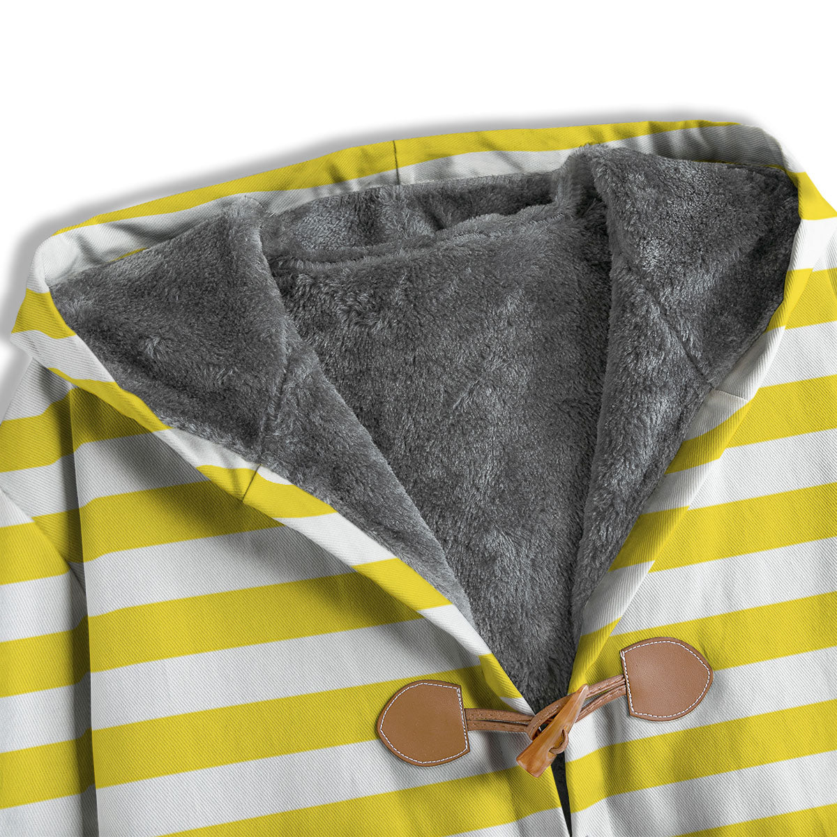 Striped Yellow Print Pattern Men's Windbreaker Jacket-grizzshop