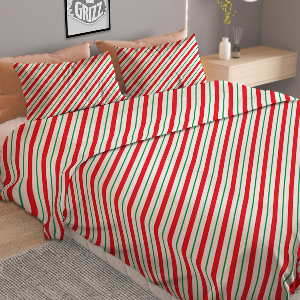 Softball Fireball Print Duvet Cover Bedding Set