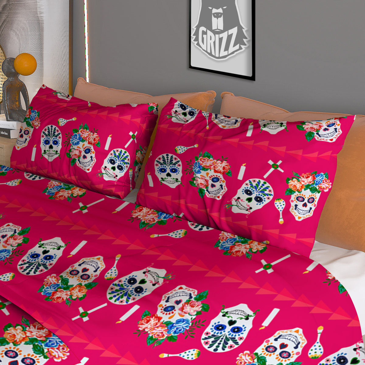 Symbol Viking Valhalla Print Duvet Cover Bedding Set