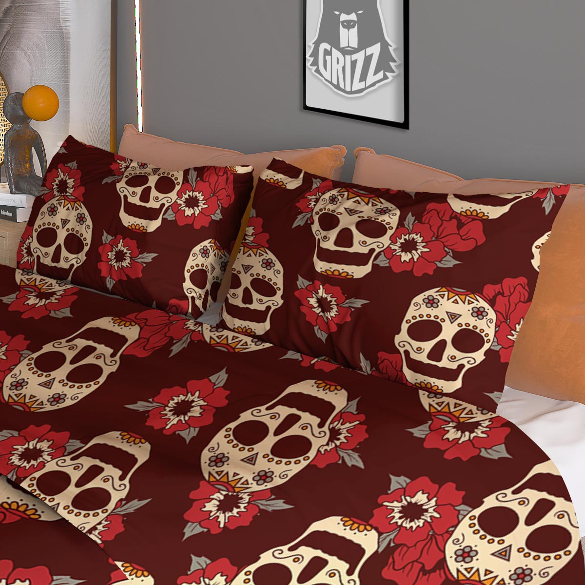 Symbols Zodiac Astrology Print Duvet Cover Bedding Set