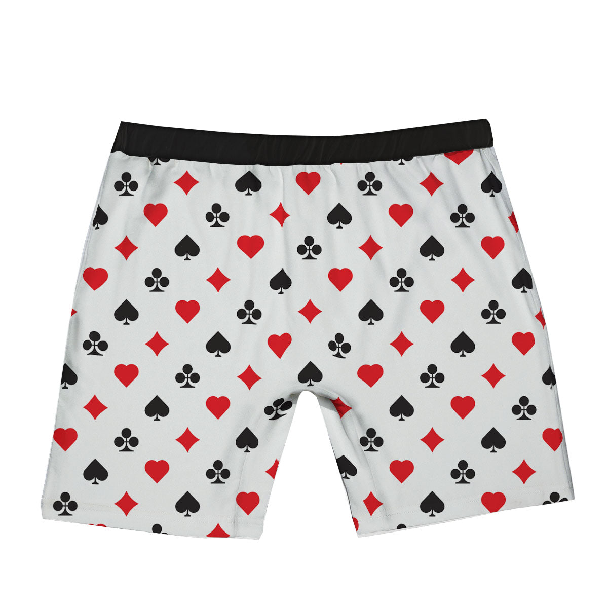 Suits Playing Card Print Pattern Boxer Briefs-grizzshop