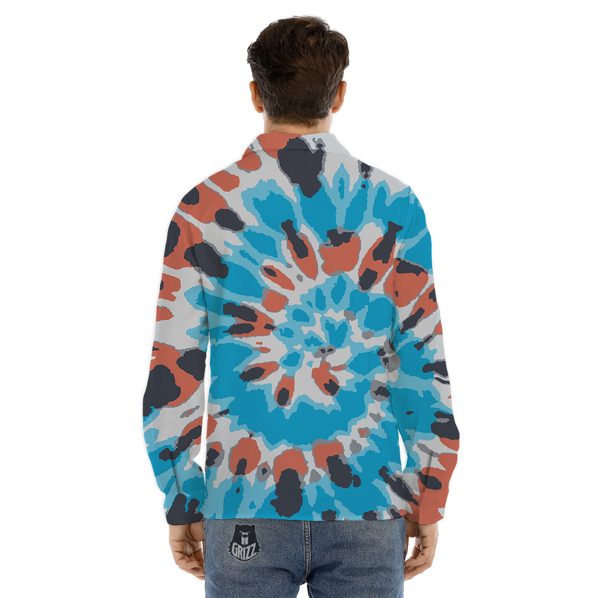 Summer Camping And National Park Print Pattern Men's Dress Shirts-grizzshop