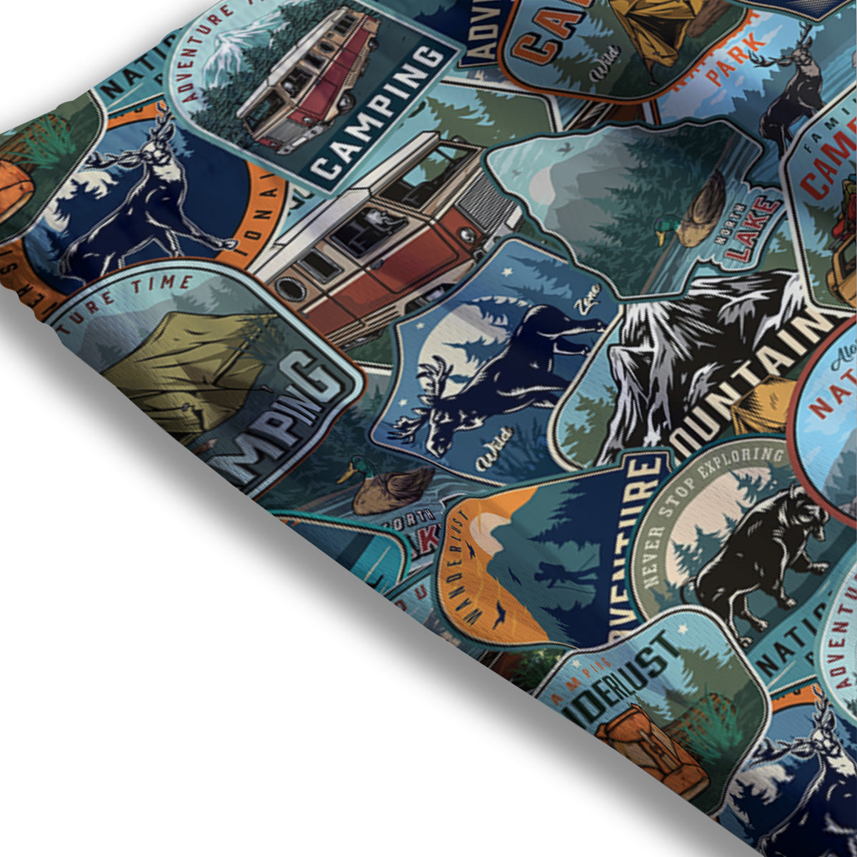 Texas Flag Grunge Print Mesh Shorts