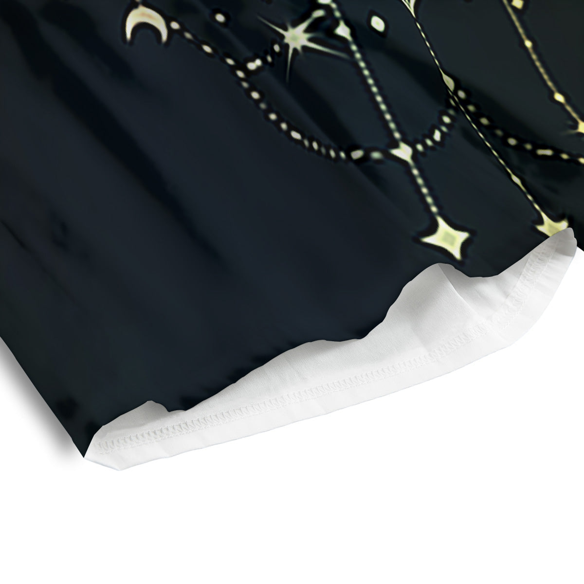Sun And Bohemian Moon Print Men's Athletic Shorts