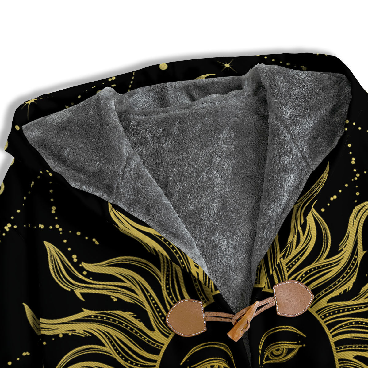 Sun Celestial Vintage Print Men's Windbreaker Jacket-grizzshop