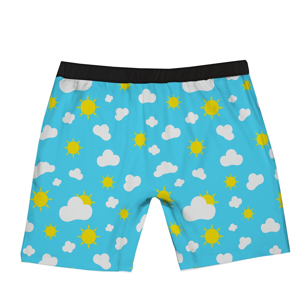 Sun Shiny Print Pattern Boxer Briefs-grizzshop
