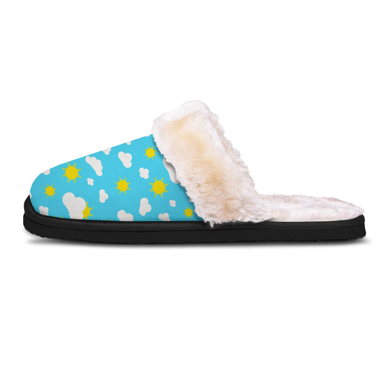 Sun Shiny Print Pattern Slippers-grizzshop
