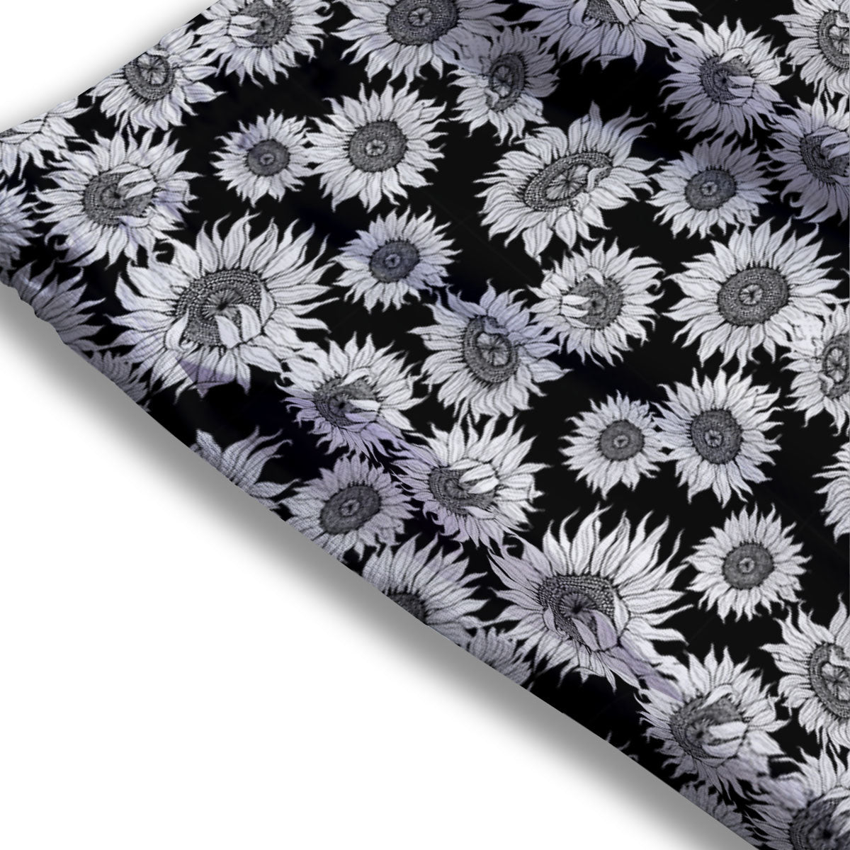 Sunflower Black Print Pattern Mesh Shorts-grizzshop
