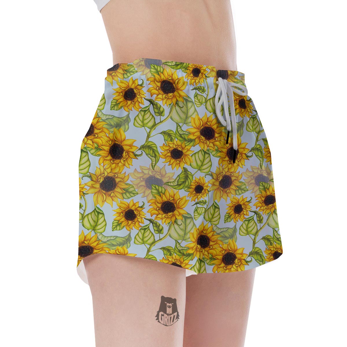 Sunflower Blue Women's Shorts-grizzshop