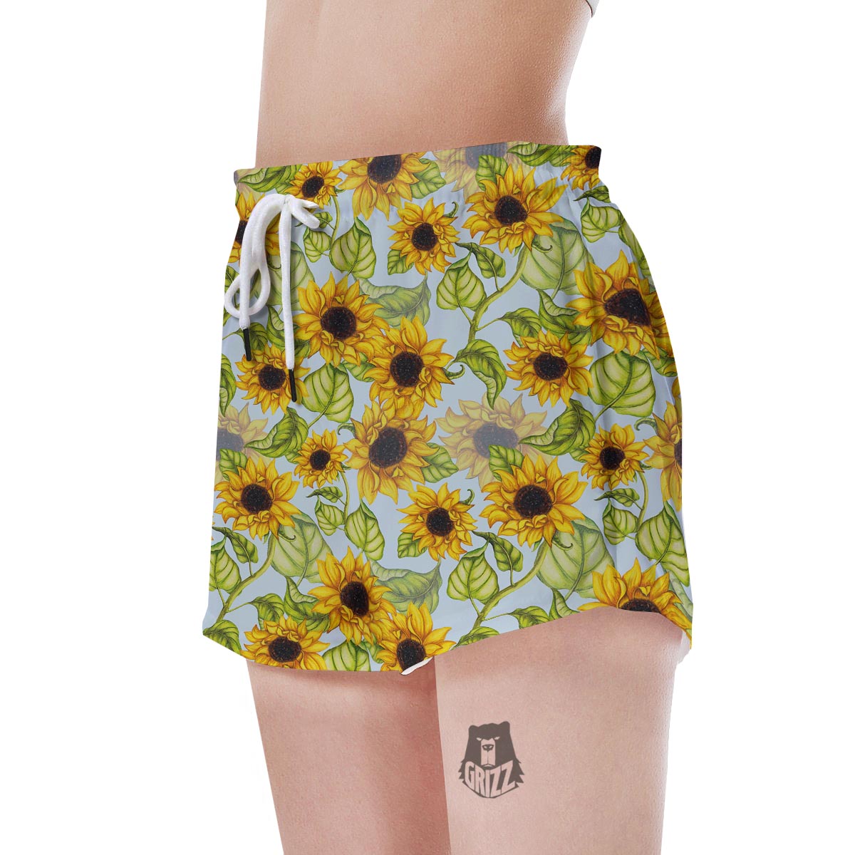 Sunflower Blue Women's Shorts-grizzshop