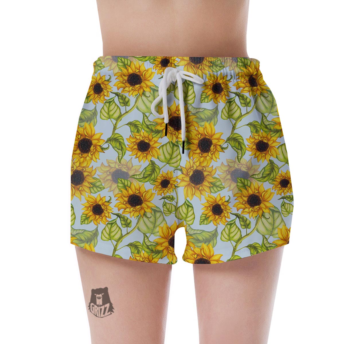 Sunflower Blue Women's Shorts-grizzshop