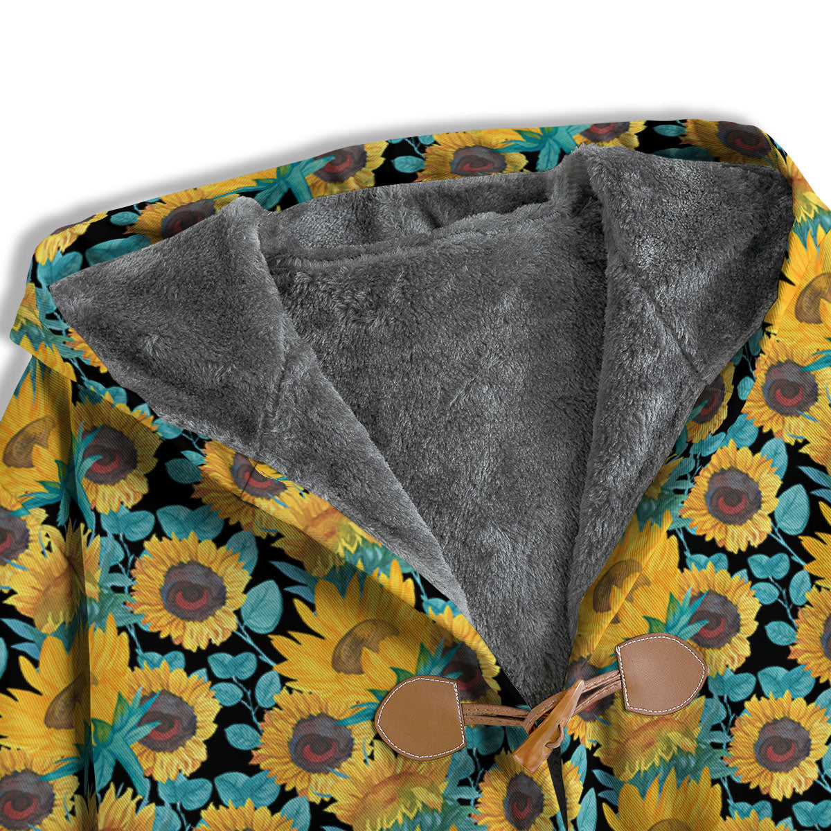 Sunflower Bright Print Pattern Men's Windbreaker Jacket-grizzshop
