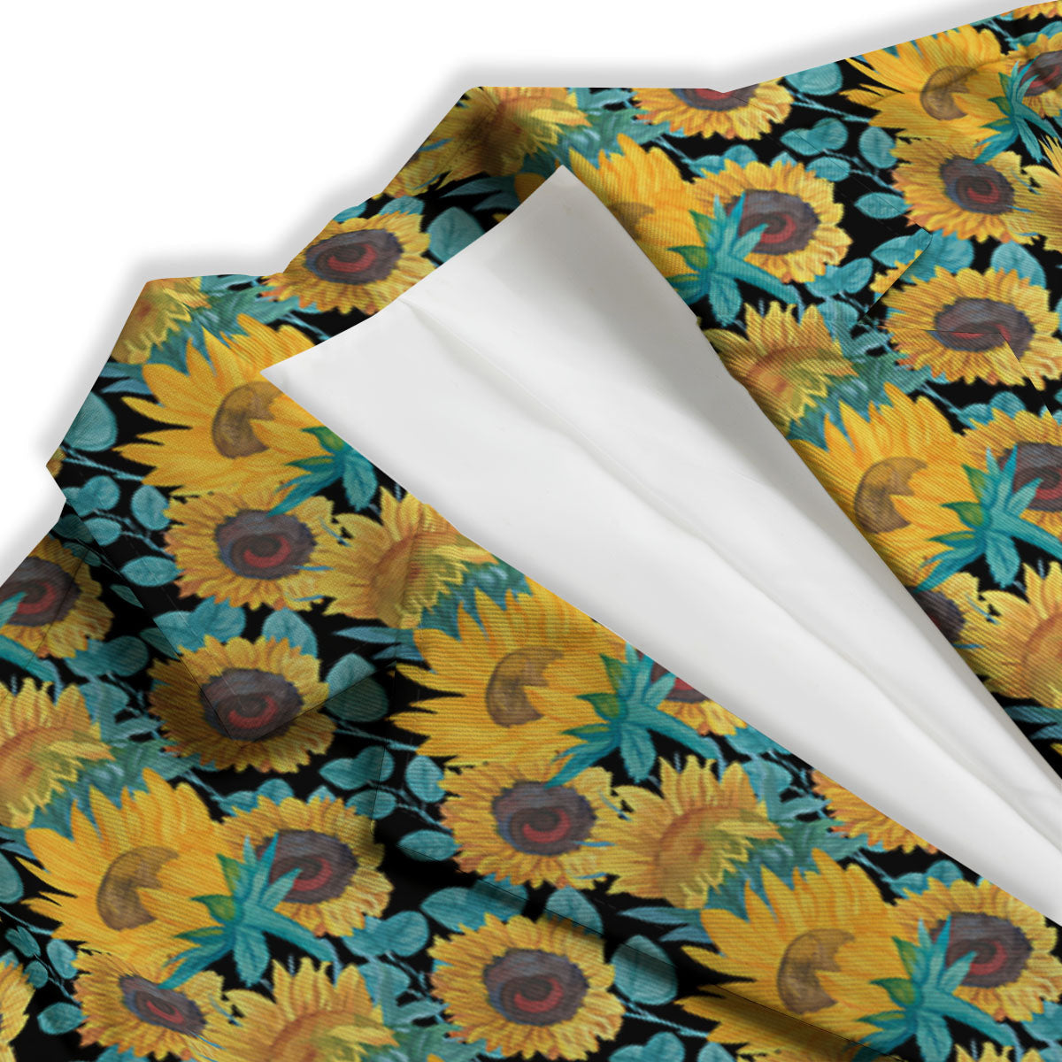Sunflower Bright Print Pattern Women's Blazer-grizzshop