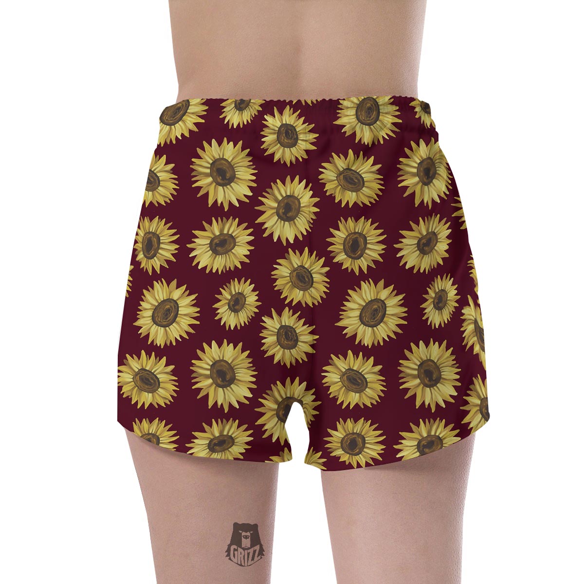 Sunflower Brown Women's Shorts-grizzshop