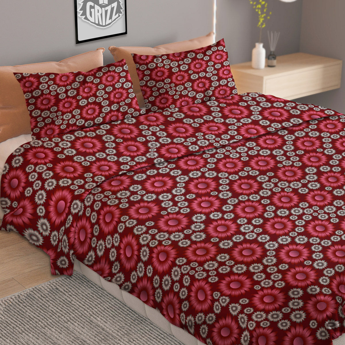 St. Patrick's Day Green Plaid Print Duvet Cover Bedding Set