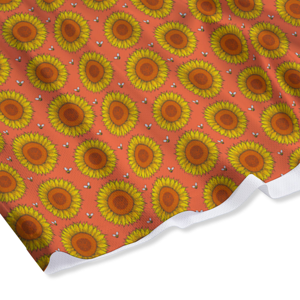 Sunflower Classic Vintage Print Pattern Mesh Shorts-grizzshop