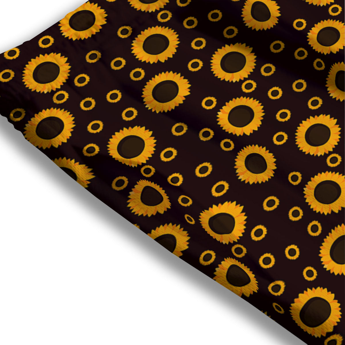 Sunflower Dark Print Pattern Mesh Shorts