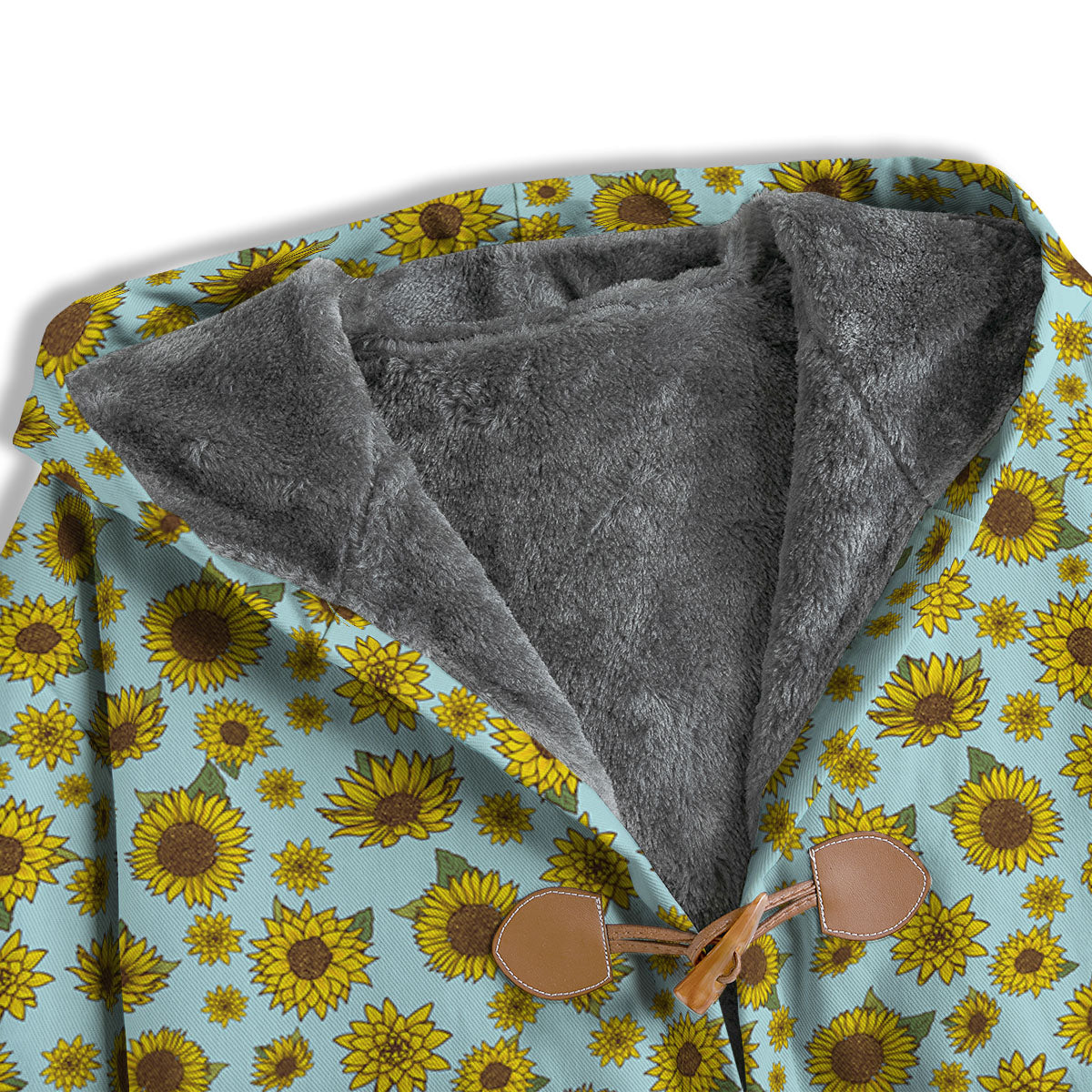 Sunflower Doodle Print Pattern Men's Windbreaker Jacket-grizzshop