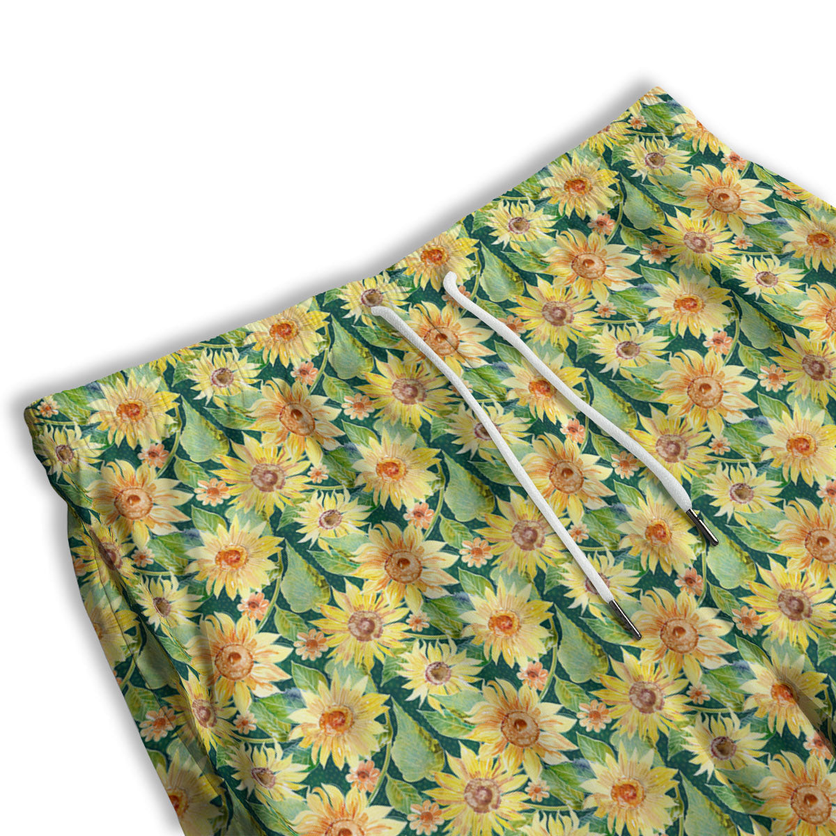 Tattersall Orange Print Pattern Men's Athletic Shorts