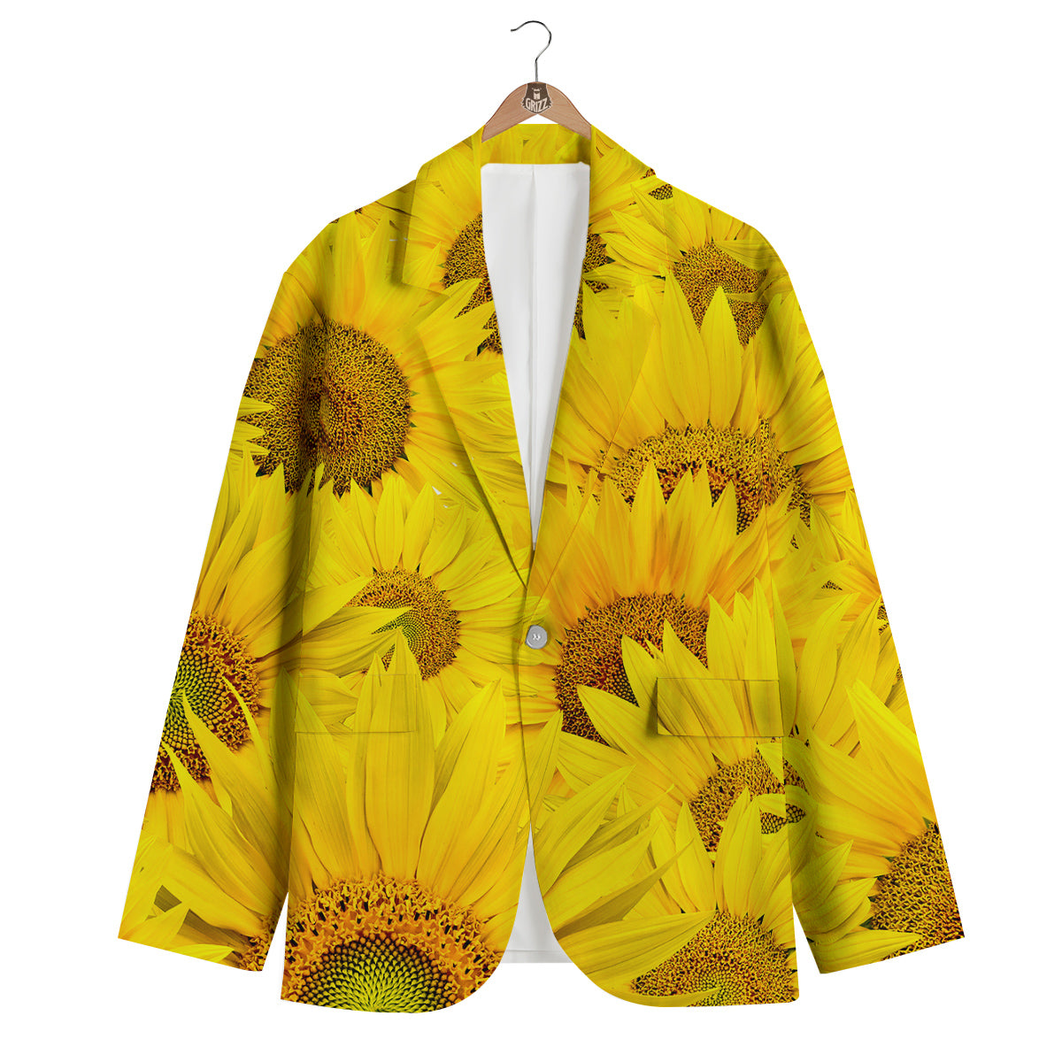 Sunflower Men's Blazer-grizzshop