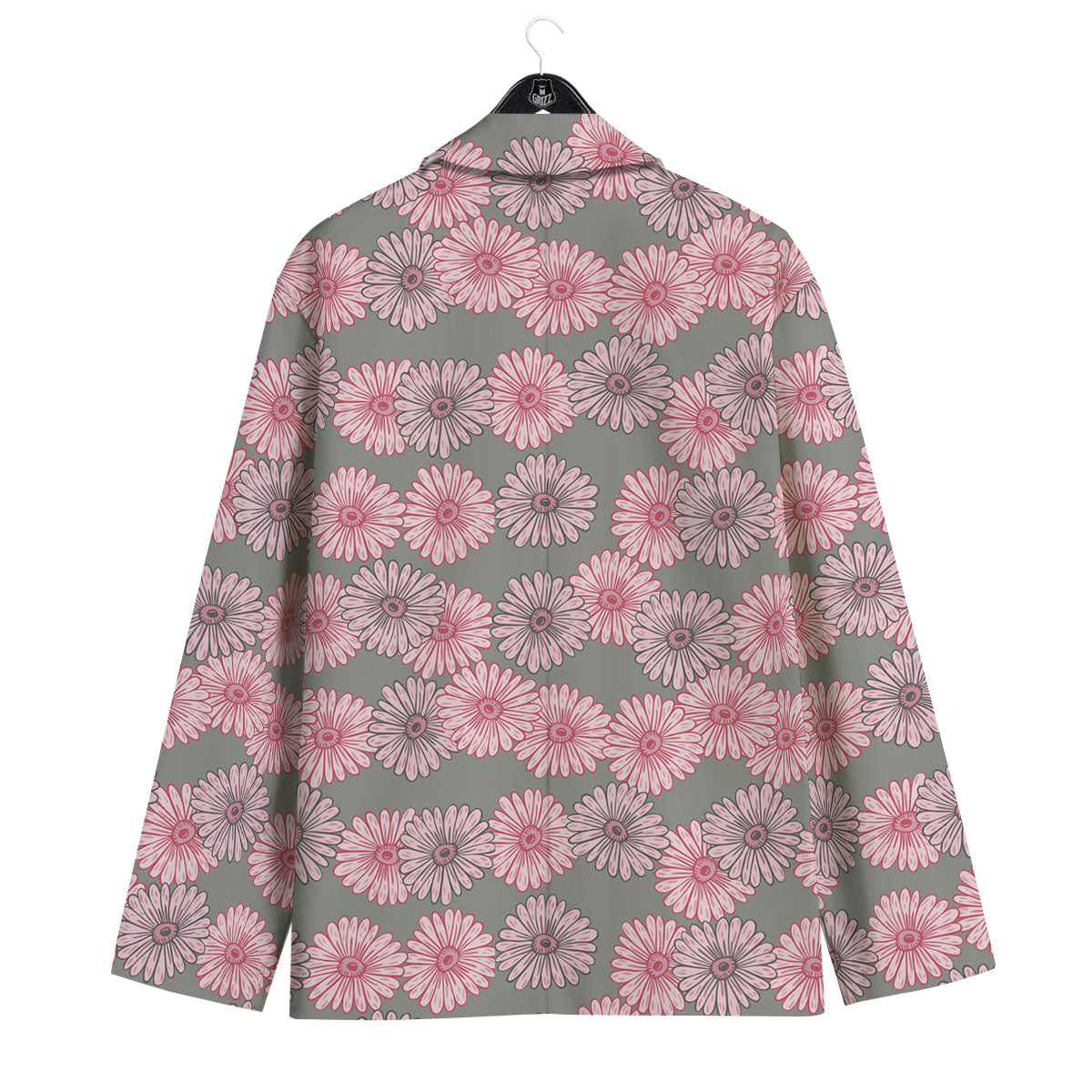 Sunflower Pink Print Pattern Men's Sport Coat-grizzshop