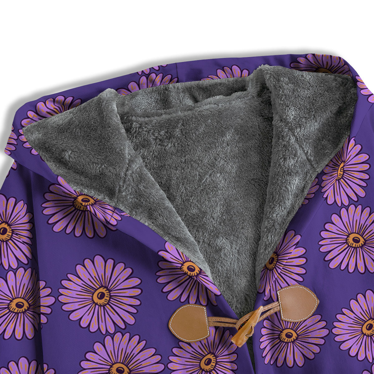 Sunflower Purple Print Pattern Men's Windbreaker Jacket-grizzshop