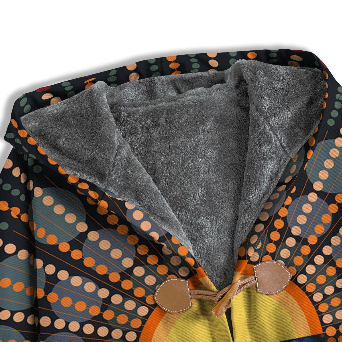 Sunset Art Aboriginal Indigenous Print Men's Windbreaker Jacket-grizzshop