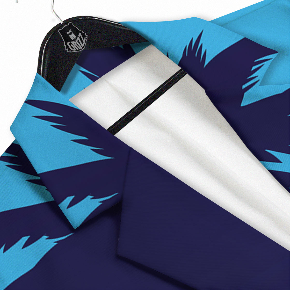 Sunset On The Beach And Palm Trees Print Men's Sport Coat-grizzshop