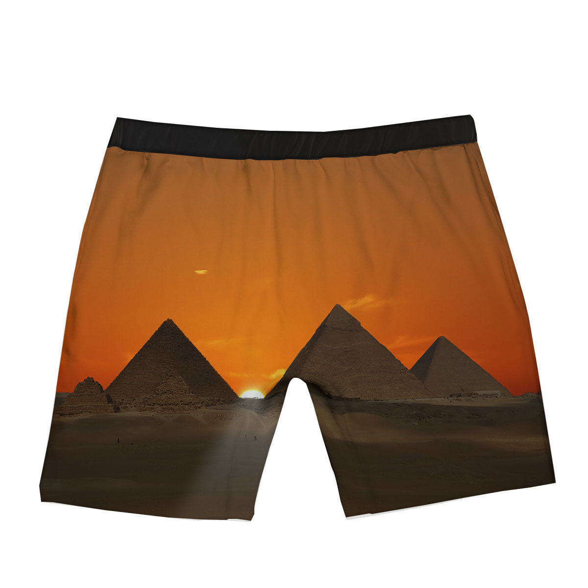 Sunset Pyramid Print Boxer Briefs-grizzshop