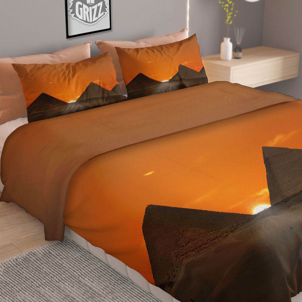 Taurus Constellation Sign Print Duvet Cover Bedding Set