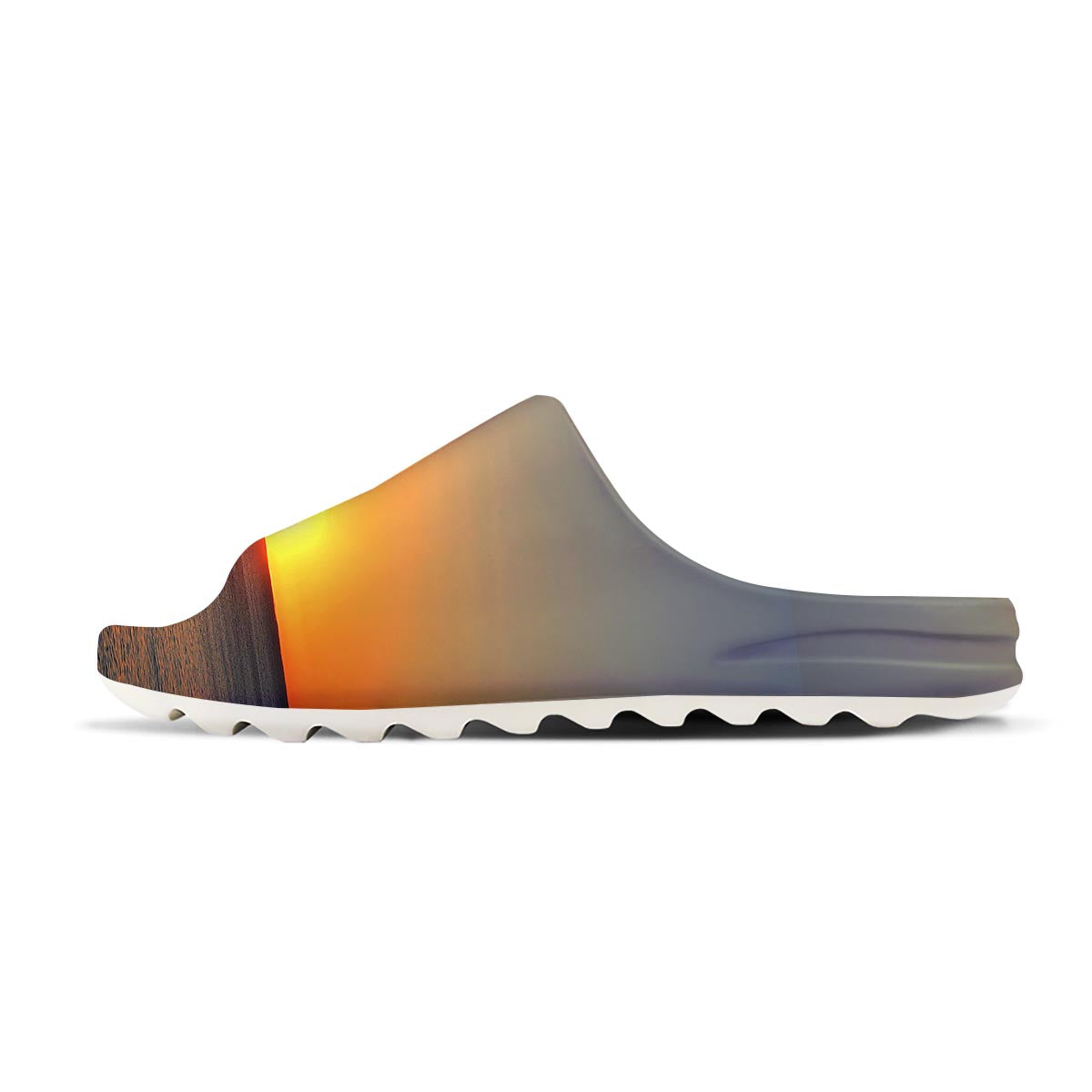 Sunset Over Sea Print Sandals-grizzshop