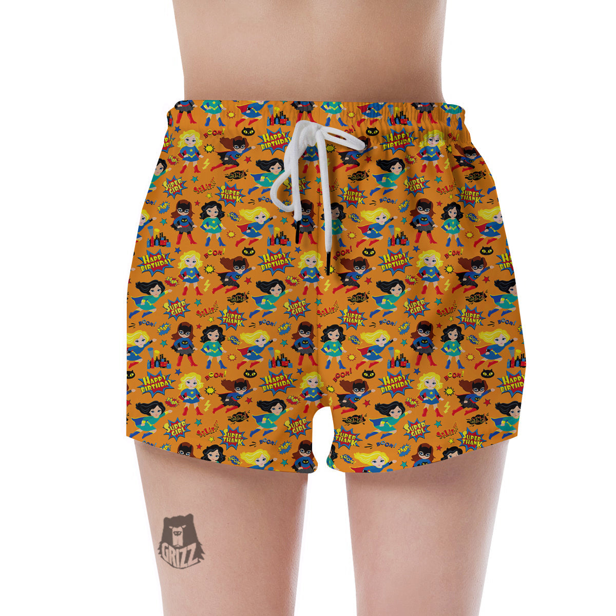 Welder Print Pattern Women's Shorts