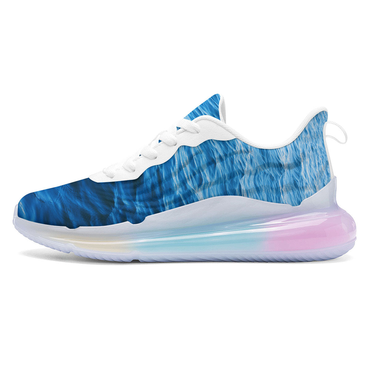 Surface Ocean Print Running Sneakers-grizzshop