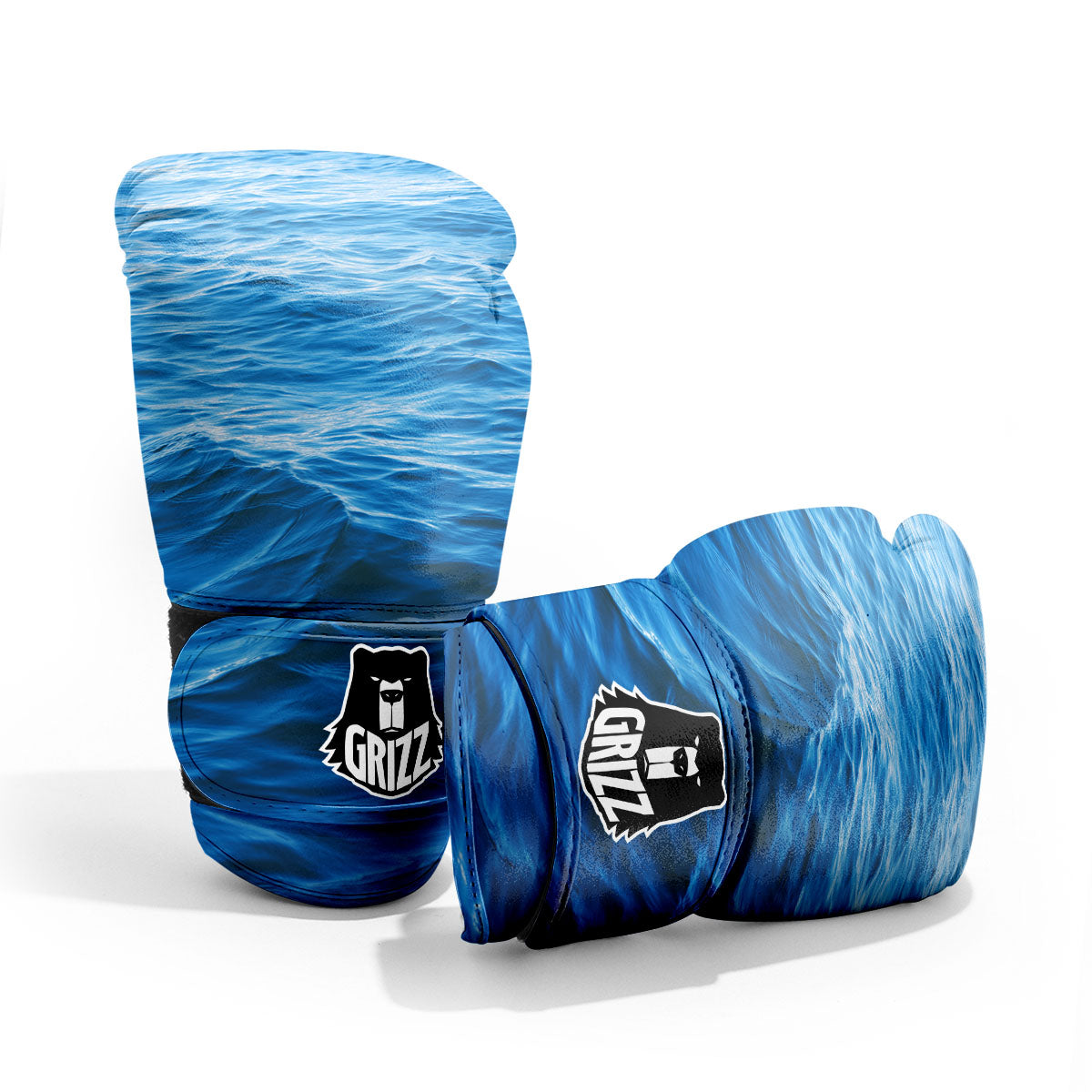 Surface Ocean Print Sparring Gloves-grizzshop