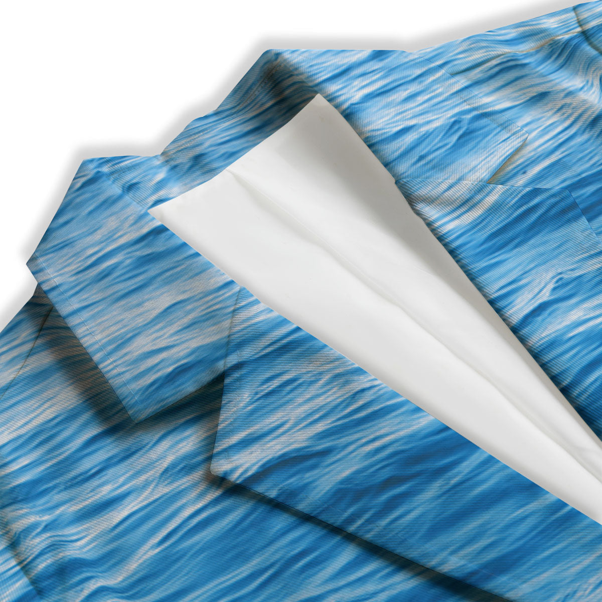 Surface Ocean Print Women's Blazer-grizzshop