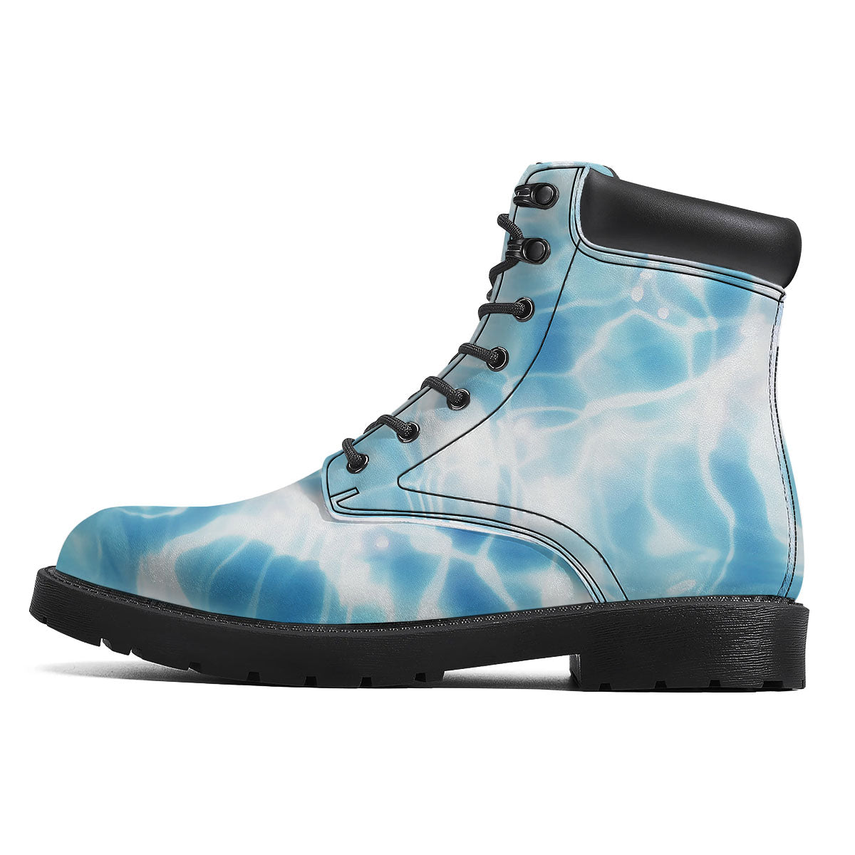 Surface Pool Water Print Boots-grizzshop