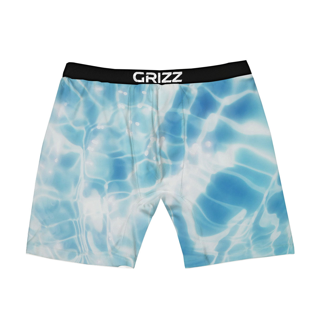 Surface Pool Water Print Boxer Briefs-grizzshop