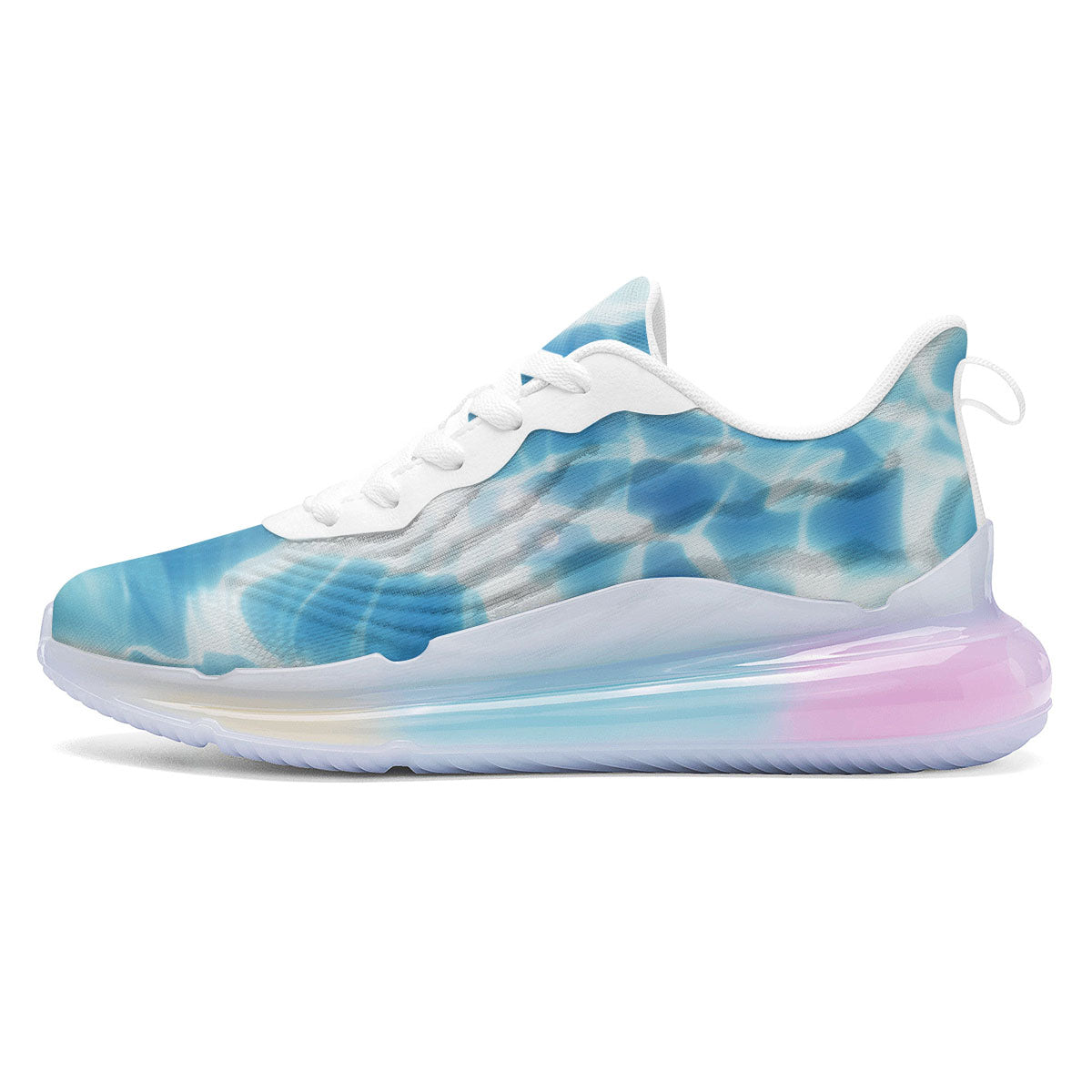 Surface Pool Water Print Running Sneakers-grizzshop