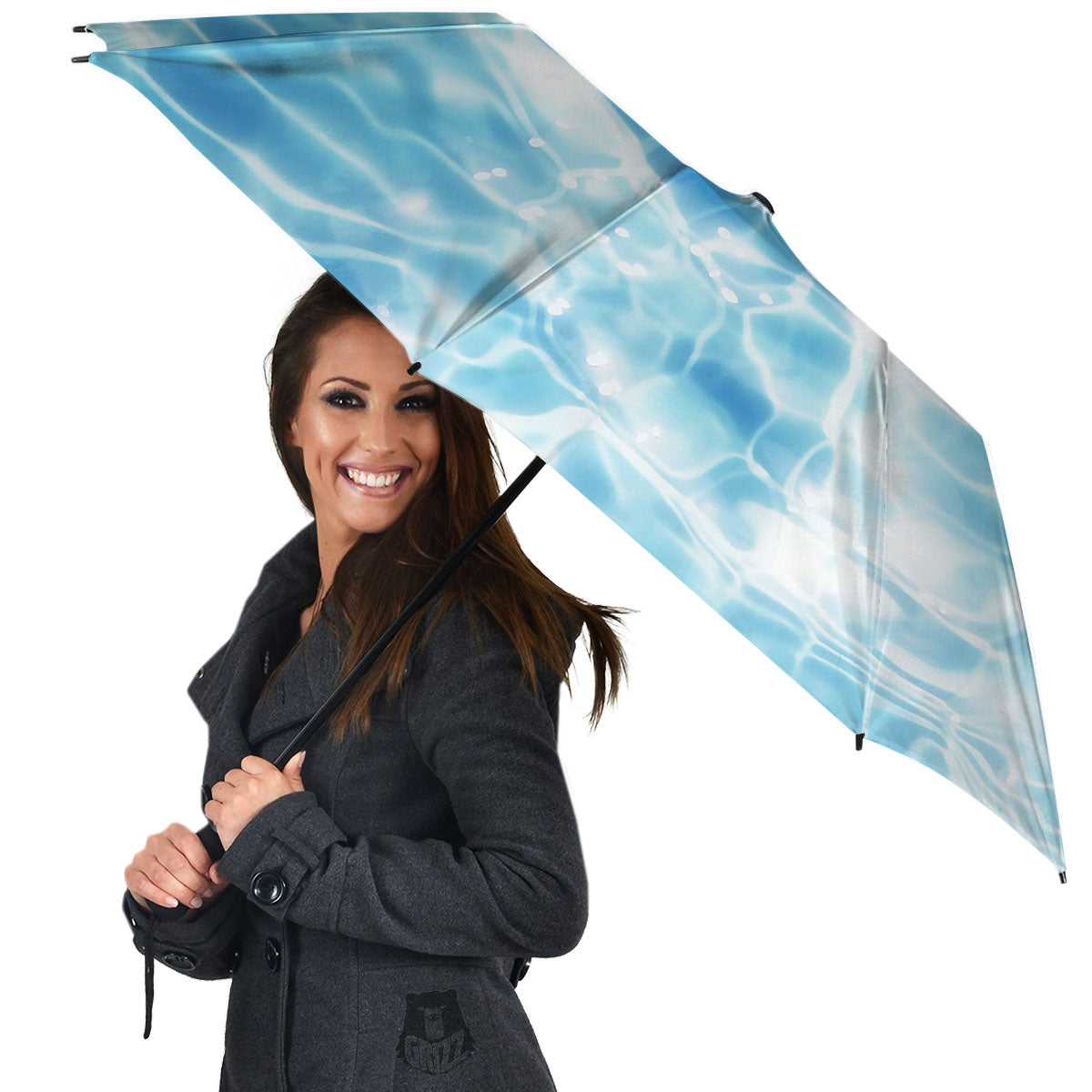 Surface Pool Water Print Umbrella-grizzshop