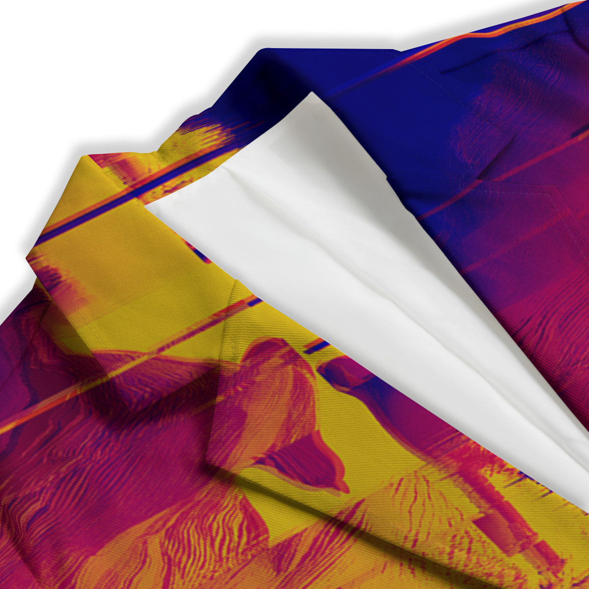 Surface Psychedelic Print Pattern Women's Blazer-grizzshop