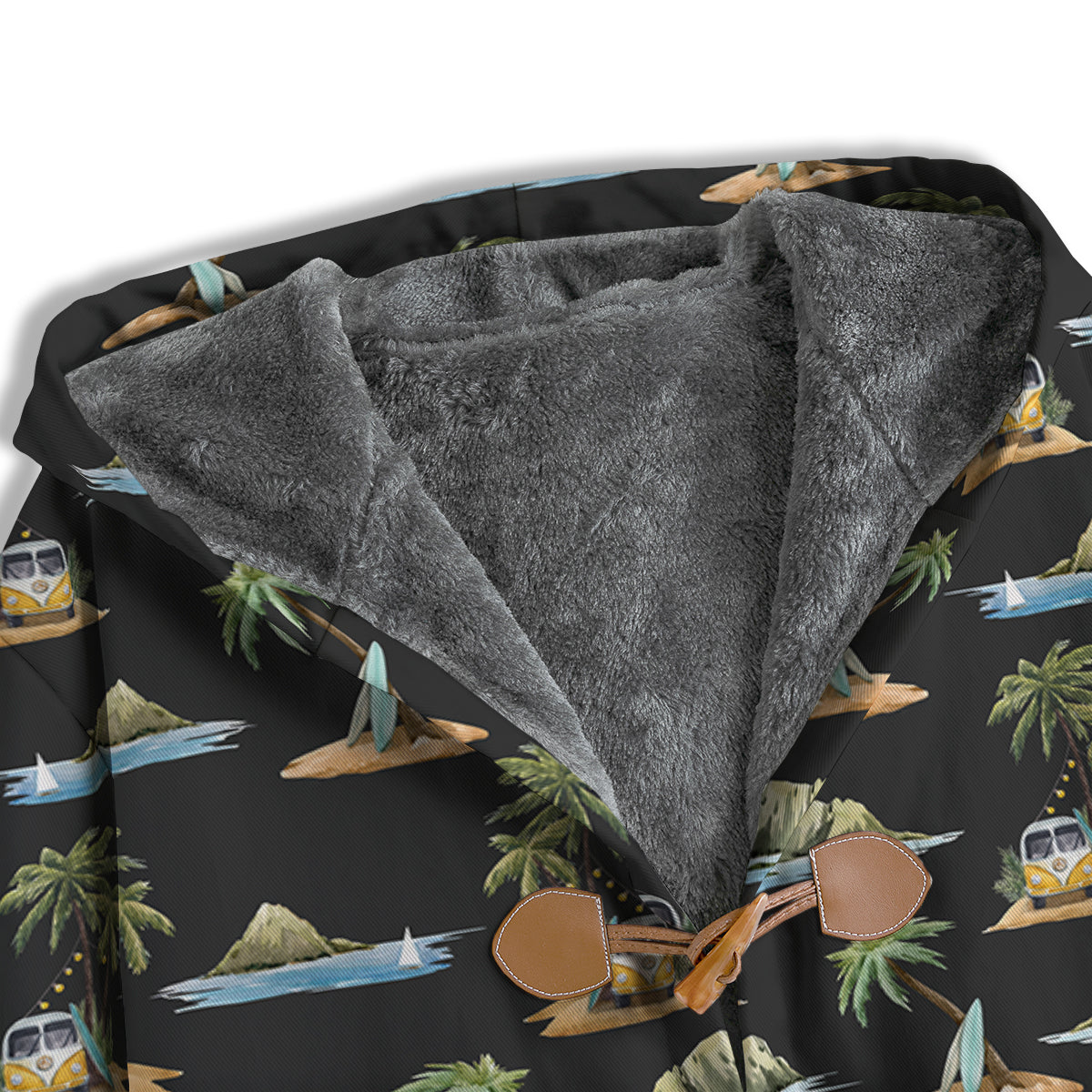 Surfing Watercolor Print Pattern Men's Windbreaker Jacket-grizzshop