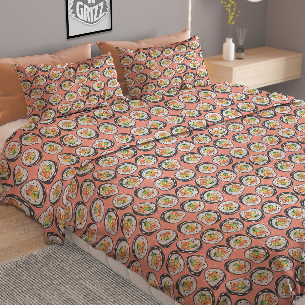 Star Of David Geometric Print Duvet Cover Bedding Set