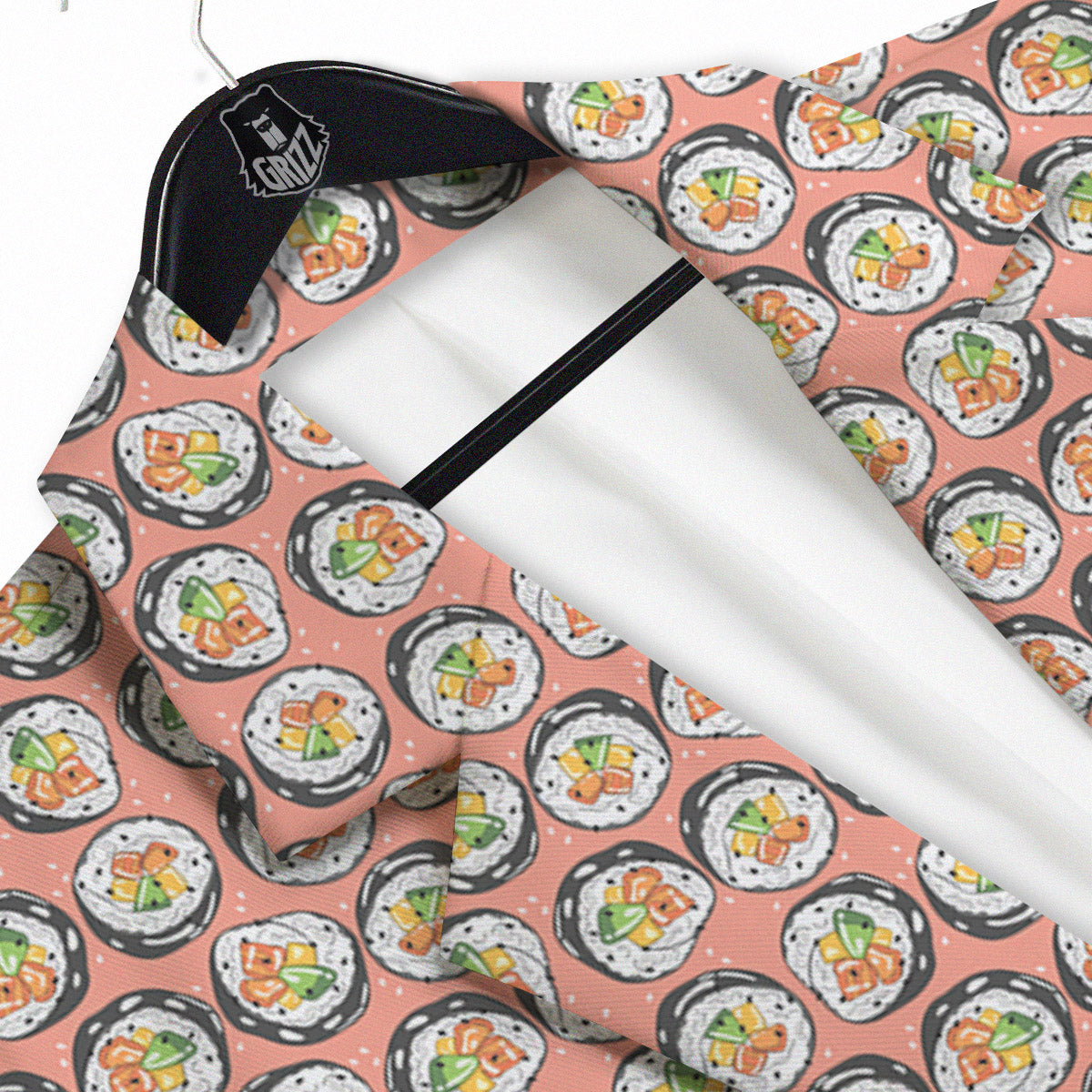 Sushi Colorful Print Pattern Men's Sport Coat-grizzshop