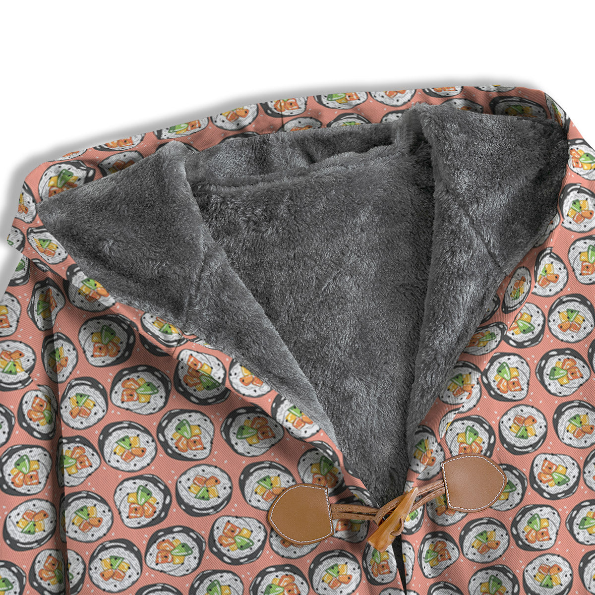 Sushi Colorful Print Pattern Men's Windbreaker Jacket-grizzshop