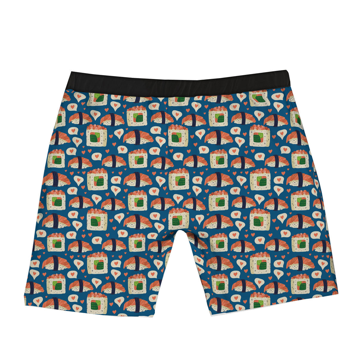 Sushi Doodle Japanese Print Pattern Boxer Briefs-grizzshop