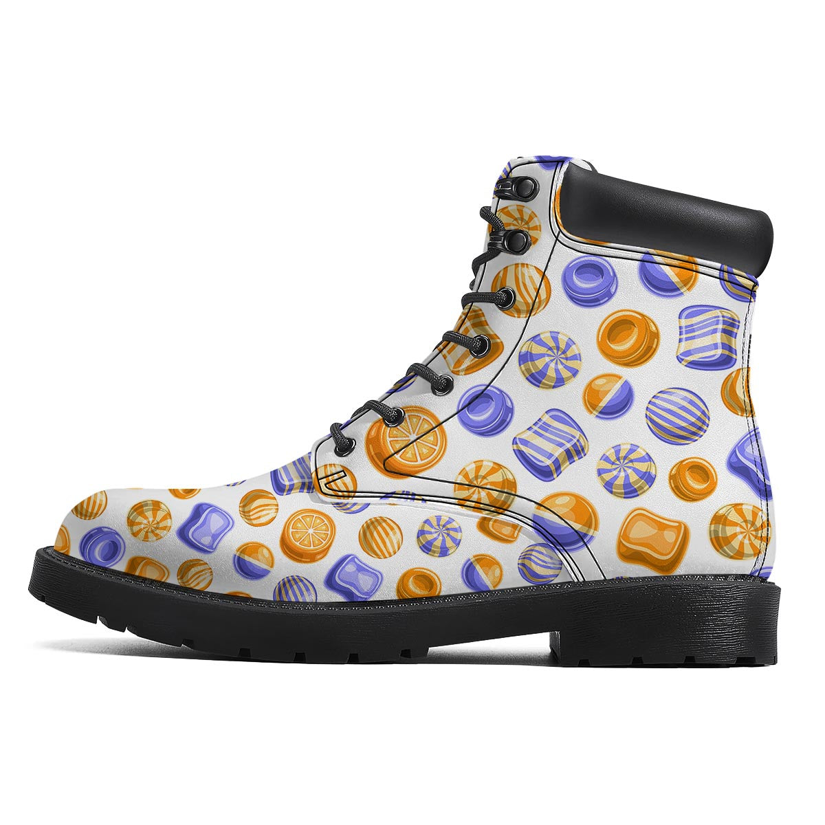 Sweet Gummy Print Pattern Boots-grizzshop