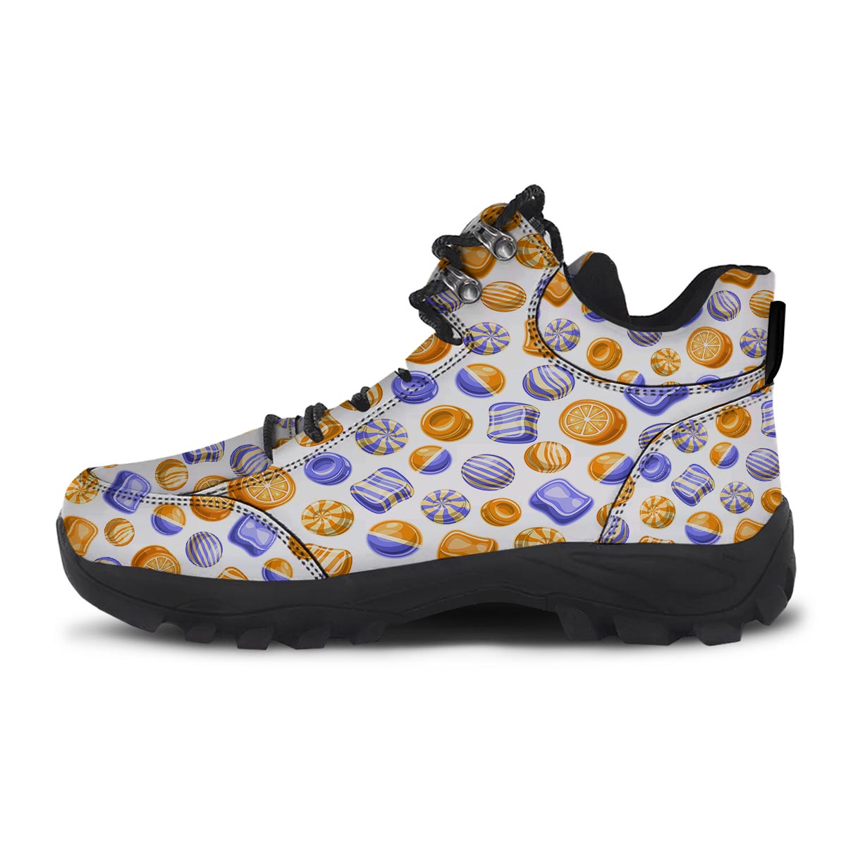 Sweet Gummy Print Pattern Hiking Shoes-grizzshop